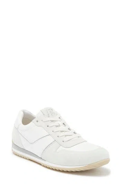 Paul Green Tanner Rhinestone Detail Sneaker In Ice White Combo