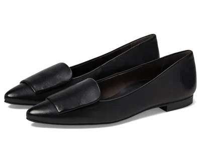 Paul Green Teddy Flat Women's Shoes Black Leather: At 3 (us Women's 5.5) M