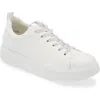 Paul Green Upbeat Sneaker In White Alu Combo