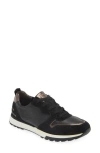 Paul Green Weaver Sneaker In Black Combo
