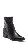 Paul Green Willow Bootie In Black Leather