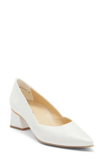 Paul Green Witt Pointed Toe Pump In White