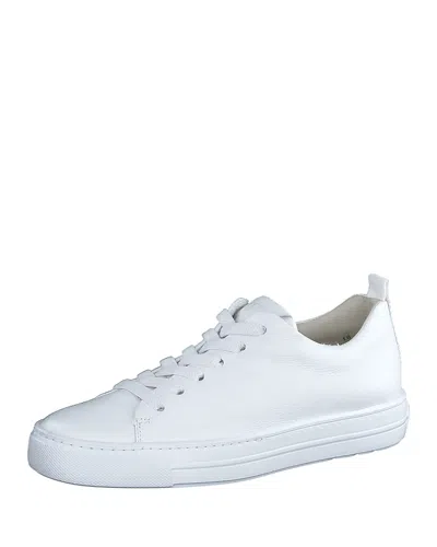 Paul Green Women's Ajay Sport Sneakers In White Leather