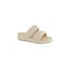 Paul Green Ashton Platform Slide Sandal In Neutral