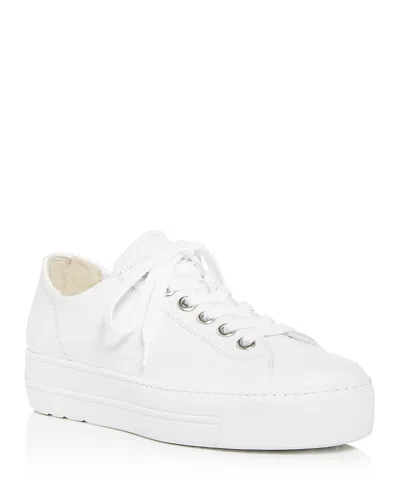 PAUL GREEN WOMEN'S BIXBY LOW TOP PLATFORM SNEAKERS,4790A