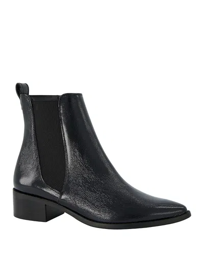 Paul Green Women's Celina Ankle Boots In Black Crinkled Patent