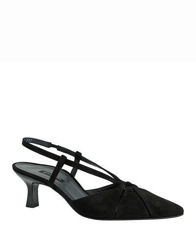 Paul Green Daria Slingback Kitten Heel Pointed Toe Pump In Multi
