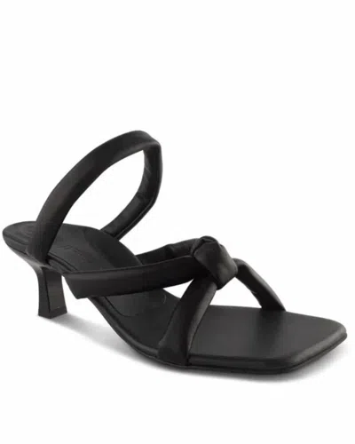 Paul Green Women's Leah Slip On Kitten Heel Sandal In Black