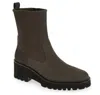Paul Green Women's Newbury Suede Wedge Boots In Iron In Gray