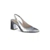 Paul Green Women's Toluca Sling Pumps Shoe In Metallic In Multi