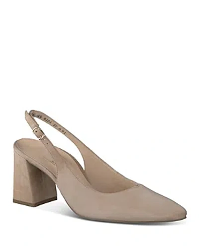 Paul Green Women's Toluca Sling Pumps In Tan Suede