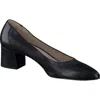 Paul Green Yvette Pointed Toe Pump In Black Softnappa