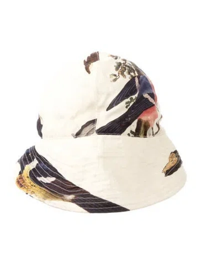 Pre-owned Paul Harnden Shoemakers Wool Bucket Hat In Neutrals