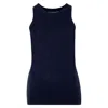 Paul James Knitwear Blue Womens Midweight Merino Activewear Training Asteria Vest - Navy Blazer In Blue