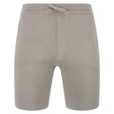 Paul James Knitwear Brown Mens Midweight Allessio Cotton Knitted Shorts - Fawn