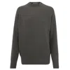 Paul James Knitwear Green Women's Pure Cotton High Neck Tamie Raglan Jumper - Khaki In Green