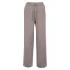 Paul James Knitwear Grey Womens Lambswool Lucia Knitted Trousers - Vole In Grey