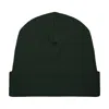 Paul James Knitwear Men's Green Heavyweight Extra Fine Merino Amble Watch Cap - Olive In Green