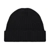 Paul James Knitwear Men's Lightweight Merino Cashmere Beauline Beanie - Black In Black