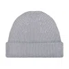 Paul James Knitwear Men's Lightweight Merino Cashmere Beauline Beanie - Light Grey In Grey