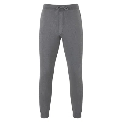 Paul James Knitwear Mens Cotton Max Lounge Pant - Grey Pewter