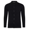 Paul James Knitwear Mens Midweight Cotton Benjamin Work Shirt - Black