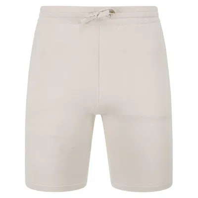 Paul James Knitwear Neutrals Mens Midweight Allessio Cotton Knitted Shorts - Ecru In Beige
