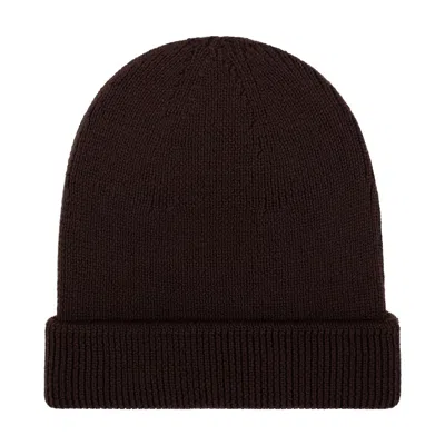 Paul James Knitwear Women's Brown / Red Heavyweight Merino Activewear Beanie - Mahogany In Brown/red