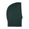Paul James Knitwear Women's Merino Cashmere Allegra Ribbed Balaclava - Forest Green In Green