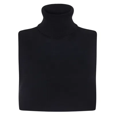 Paul James Knitwear Womens Extra Fine Merino Allegra Neck Warmer - Black