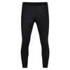 Paul James Knitwear Womens Midweight Merino Activewear Athena Thermal Leggings - Black In Black