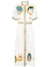 Paul & Joe Marylouise Midi Dress In White