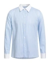 Paul & Joe Man Shirt Light Blue Size Xl Cotton