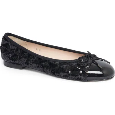 Paul Mayer Best Cap Toe Ballet Flat In Multi
