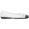 Paul Mayer Brandy Perforated Ballet Flat
