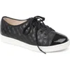 Paul Mayer Samba Cap Toe Sneaker In Black
