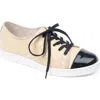 Paul Mayer Samba Cap Toe Sneaker In Neutral
