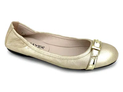 Paul Mayer/attitudes Women's Blv Ballet Shoe In Gold