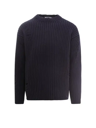 Paul Mémoir Wool Sweater In Azul