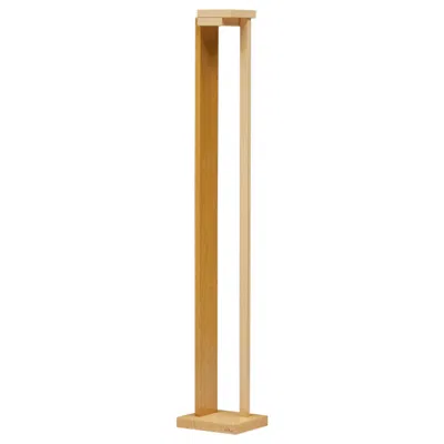 Pre-owned Paul Michel Lacquered Burl Floor Lamp By , Belgium, 1980s In Brown