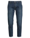 Paul Miranda Man Jeans Blue Size 32 Cotton, Elastane In Blue