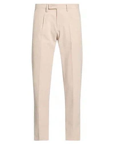 Paul Miranda Man Pants Beige Size 28 Polyester, Elastane