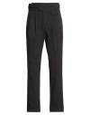 Paul Miranda Man Pants Black Size 30 Cotton, Elastane In Black