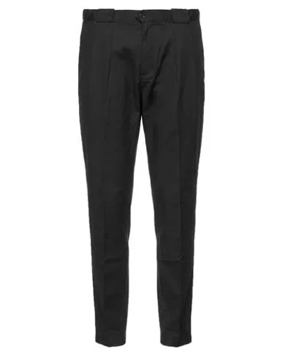 Paul Miranda Man Pants Black Size 32 Cotton, Elastane