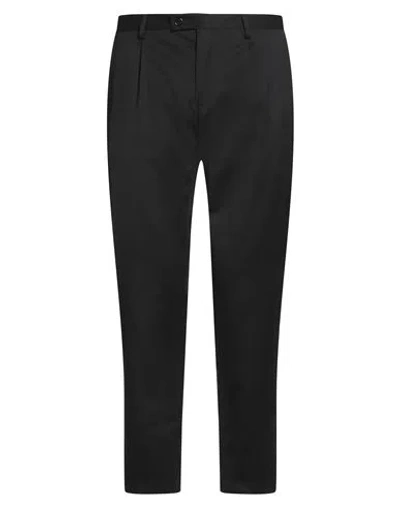 Paul Miranda Man Pants Black Size 36 Polyester, Wool, Elastane