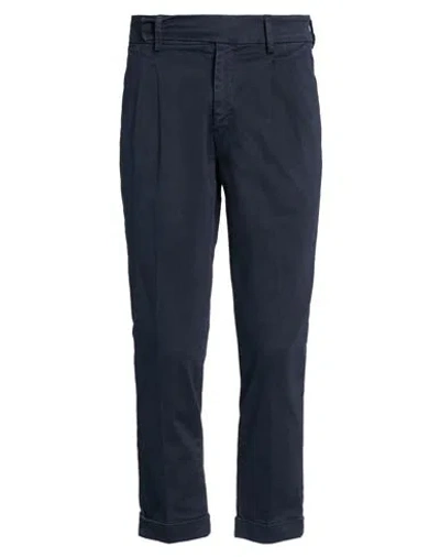 Paul Miranda Man Pants Blue Size 30 Cotton, Elastane