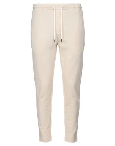 Paul Miranda Man Pants Cream Size 30 Polyester, Viscose, Elastane