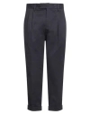 Paul Miranda Man Pants Midnight Blue Size 36 Cotton, Elastane