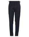 Paul Miranda Man Pants Midnight Blue Size 36 Polyester, Viscose, Elastane