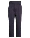 Paul Miranda Man Pants Navy Size 36 Cotton, Elastane In Blue